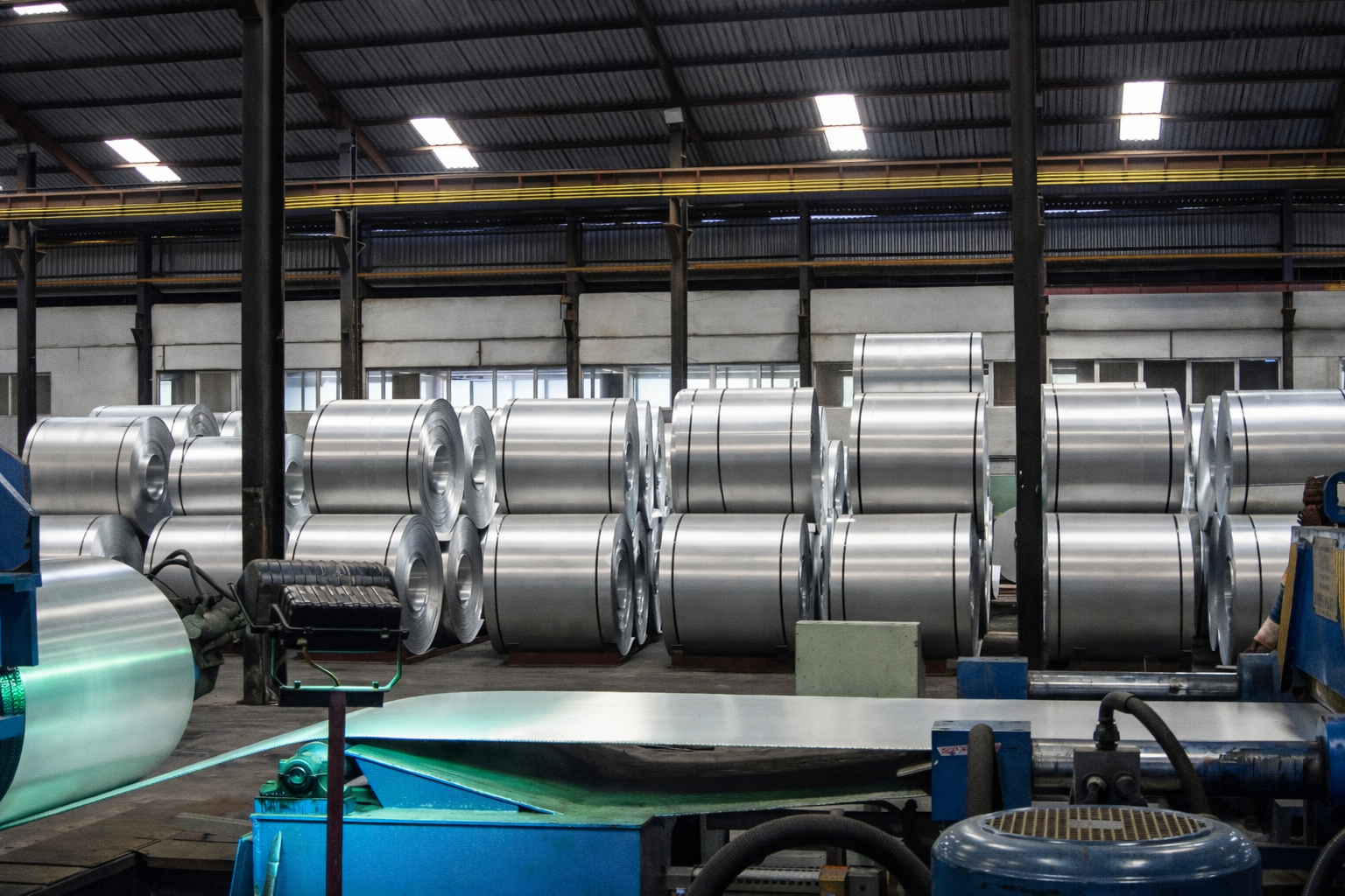 Aluminium cast coils
